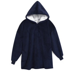 Šiltas Laisvalaikio Džemperis su Kapišonu